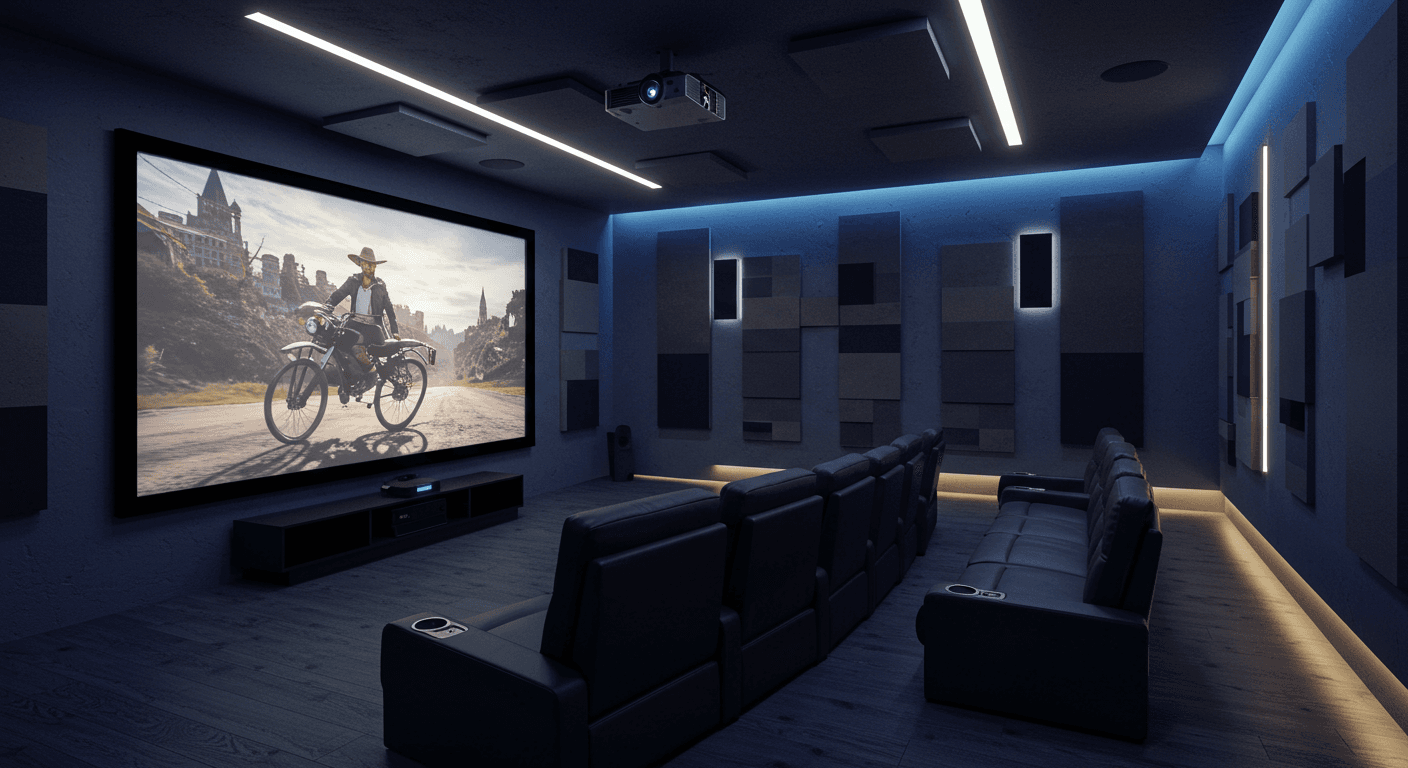 Entertainment or Home Theatre Room